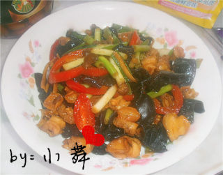 扇贝肉小炒的做法步骤：9