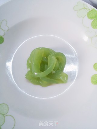 纯净的素食主义——蒟蒻芒果花的做法步骤：3