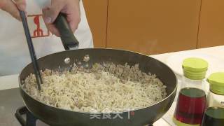 肉茸捞面的做法步骤：4