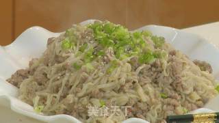 肉茸捞面的做法步骤：5