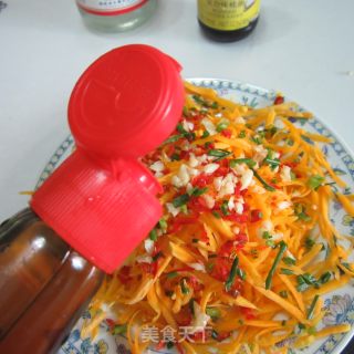 蒜米剁椒南瓜丝的做法步骤：8