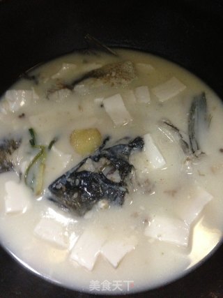 鱼头豆腐汤的做法步骤：6
