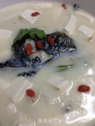 鱼头豆腐汤的做法步骤：7