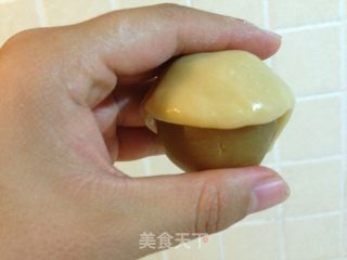 莲蓉栗子月饼的做法步骤：7