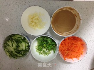 鸡丝凉面的做法步骤：3
