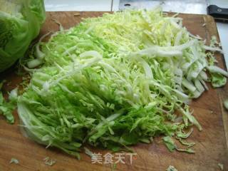 凉拌绿甘蓝的做法步骤：1
