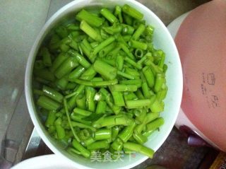 椒丝腐乳空心菜的做法步骤：3