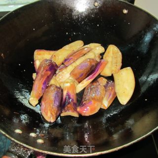 剁椒煎茄子的做法步骤：5