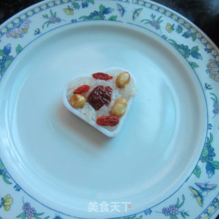 红枣花生糯米饭的做法步骤：8