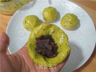 南瓜豆沙饼的做法步骤：4