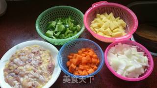 咖喱鸡腿饭的做法步骤：2