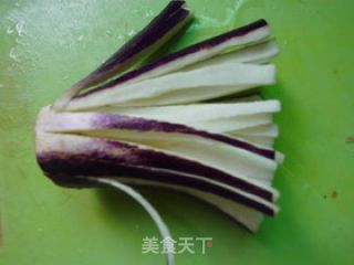 菊花茄子的做法步骤：4