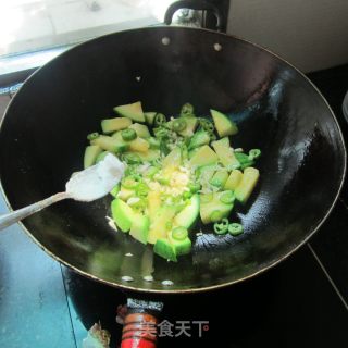 蒜米南瓜的做法步骤：4