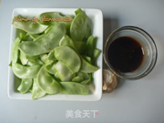 蒜蓉眉豆的做法步骤：1