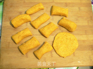 豆沙南瓜饼的做法步骤：7