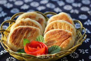 肉末葱油饼的做法步骤：15