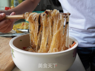 凉拌魔芋粉丝 减肥代餐推荐美食的做法步骤：8