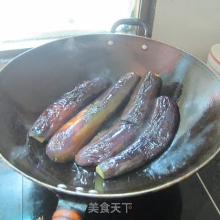 油焖糯米茄的做法步骤：3