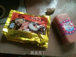 酸辣火腿片的做法步骤：1