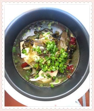 酸菜烧豆腐的做法步骤：5