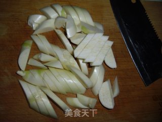 油淋茭白的做法步骤：2