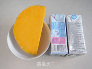 【南瓜浓汤】--- 甜蜜蜜的早餐饮品的做法步骤：1