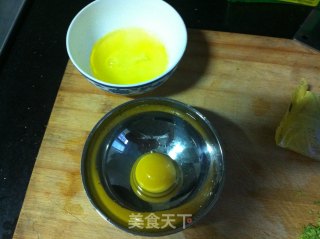 宝宝辅食-西兰花鸡蛋面的做法步骤：2