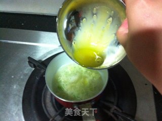 宝宝辅食-西兰花鸡蛋面的做法步骤：7