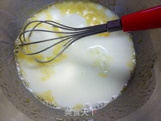 亲子料理---可爱的熊猫松饼的做法步骤：4