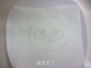 亲子料理---可爱的熊猫松饼的做法步骤：9