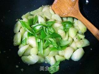家常小炒----------【油条炒黄瓜】的做法步骤：14