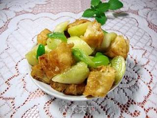 家常小炒----------【油条炒黄瓜】的做法步骤：19