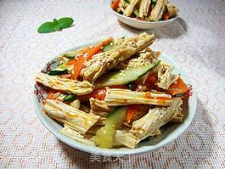 爽口小凉菜----------【红油腐竹】的做法步骤：23