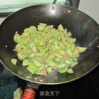 辣椒油炒黄瓜的做法步骤：6