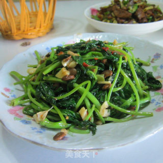 咸炒空心菜的做法步骤：10