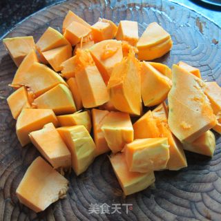 煮老南瓜的做法步骤：3