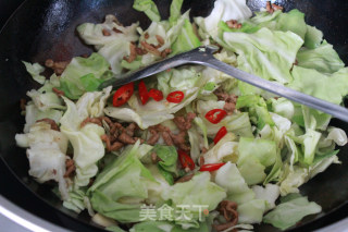 超多肉手撕包菜的做法步骤：5