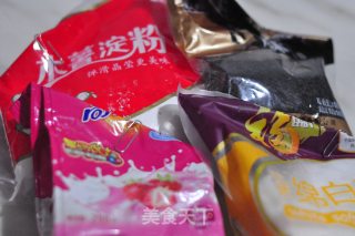 兔子芋圆~情侣芋圆~~芋圆也卖萌~~的做法步骤：1