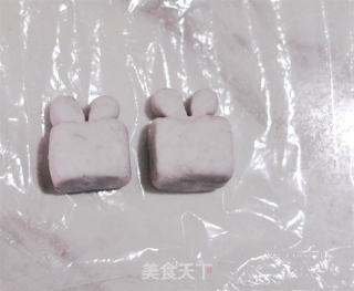 兔子芋圆~情侣芋圆~~芋圆也卖萌~~的做法步骤：9