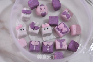 兔子芋圆~情侣芋圆~~芋圆也卖萌~~的做法步骤：11