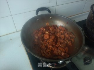 香菇焖鸡的做法步骤：8