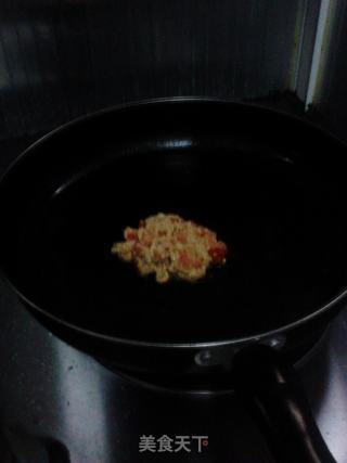 鱼冻番茄蒜香煎饼的做法步骤：7