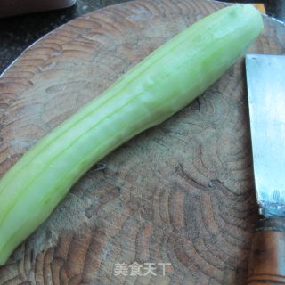 辣椒油溜黄瓜的做法步骤：2