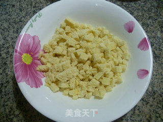 韭菜玉米馒头煎饼的做法步骤：3