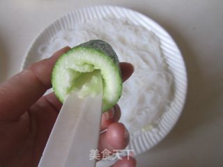 虾仁粉丝蒸丝瓜的做法步骤：6
