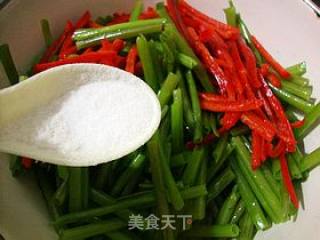 爽口小凉菜--------【凉拌空心菜梗】的做法步骤：11