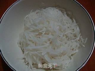 酸辣开胃小凉菜------【酸辣萝卜丝】的做法步骤：7