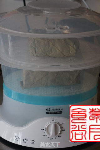 荷叶粉蒸肉的做法步骤：5