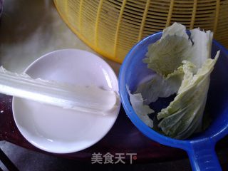 素菜荤样——用面粉做的“排骨”的做法步骤：2