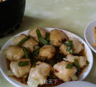 素菜荤样——用面粉做的“排骨”的做法步骤：7